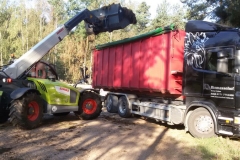 DBV Abholung Silage beim Kunden