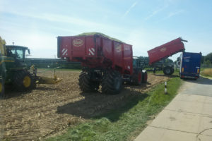 DBV Ernte Laden LKW